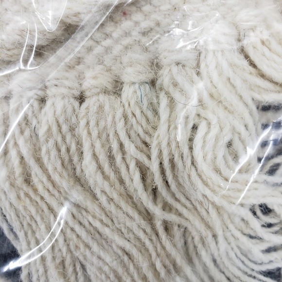 Cloud 9 Design Handwoven Wool Tassel Beaded Pillow - Picture 8 of 13